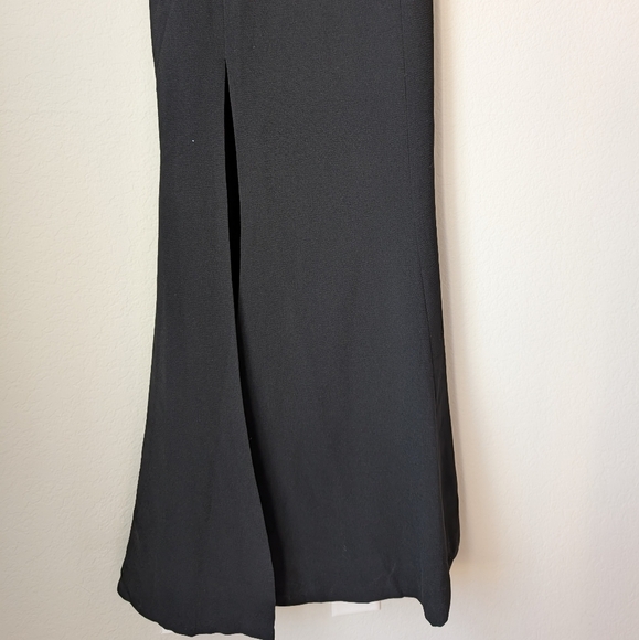 NWOT Dress the Population One-Shoulder Black Georgina Gown Size Small - Picture 9 of 16
